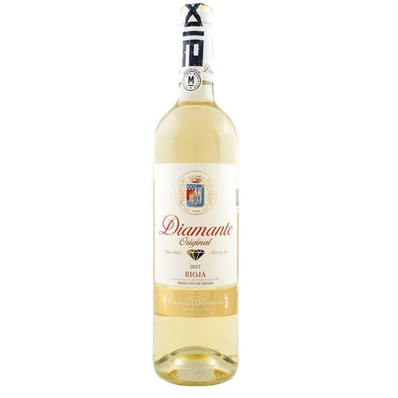 Caja de 12 Vino Blanco Diamante Malvasia - Viura 375 ml