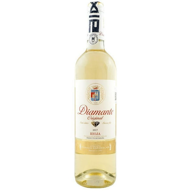 Caja de 12 Vino Blanco Diamante Malvasia - Viura 375 ml