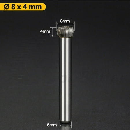 

RANMEI Ø 8-16mm Tungsten Carbide Rotary Burr Tool Bit File Cutter Disc Wheel 6mm Shank