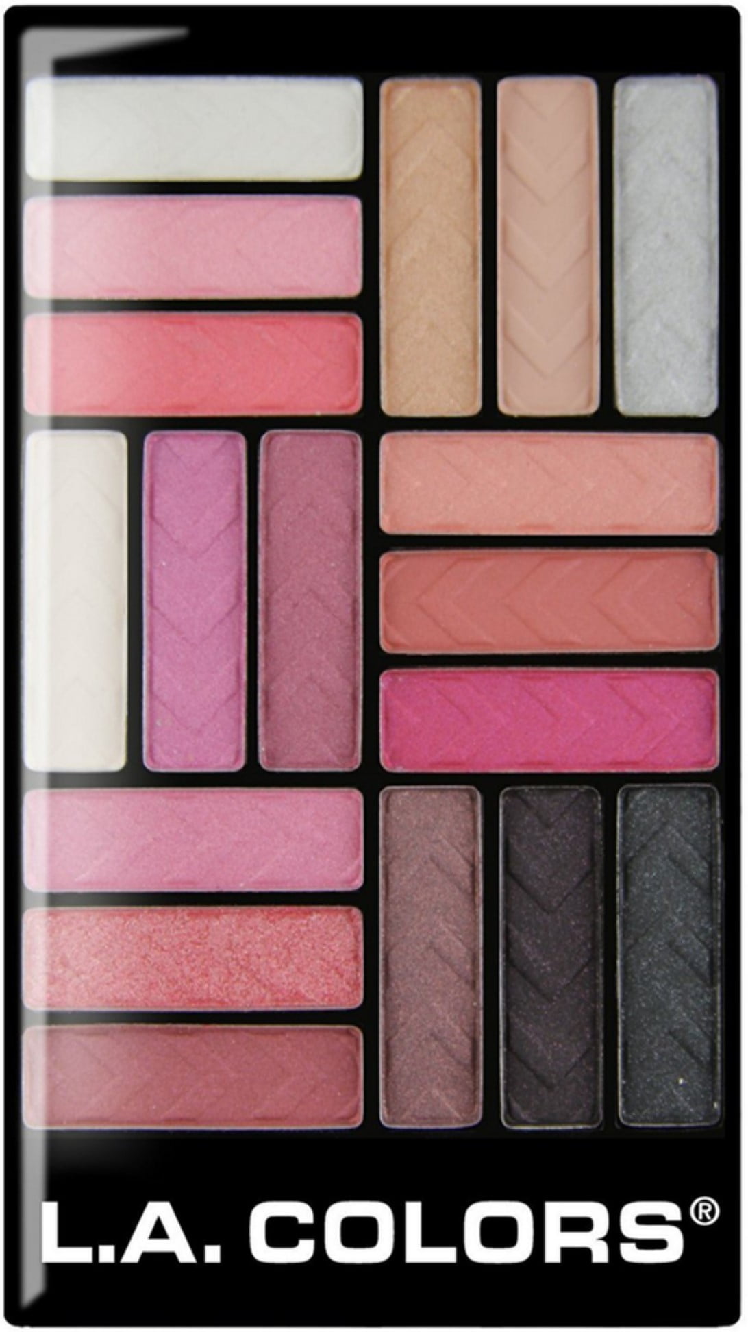L.A. COLORS 18-Color Eyeshadow Palette, Diva Glam, 0.70 fl oz - Walmart.com
