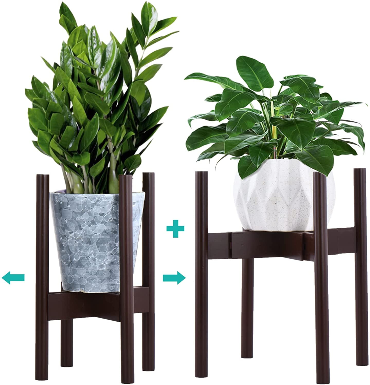 KESAIH Plant Stand Pack of 2, Adjustable Plant Stands Indoor,Corner