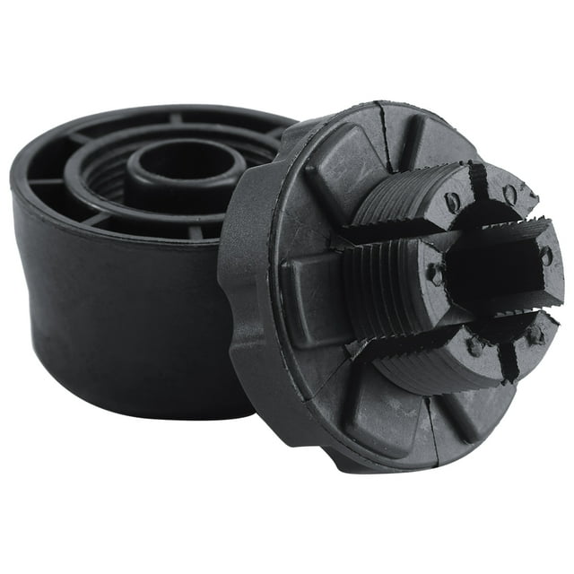 Cabezal de desbrozadora BuyWeek Plástico Universal Multifuncional Negro