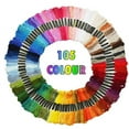 thumbnail image 4 of jovati Rainbow Color Embroidery Cross Stitch Threads Bracelets Crafts Floss 55pc 105pc, 4 of 4