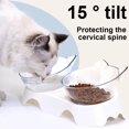 thumbnail image 4 of Cuenco doble antideslizante para gatos, cuenco para perros con soporte, cuenco para comida para mascotas, cuenco para agua para gatos, cuencos para comida para mascotas, comedero para perros, suminist, 4 of 5