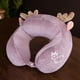 thumbnail image 3 of Almohada en forma de U con forma de animal de dibujos animados, almohada cervical tridimensional con joroba, almohada para la siesta en la oficina, almohada para el cuello en avión para viajes, 3 of 6