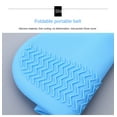 thumbnail image 6 of Homgreen Reusable Silicone Waterproof Shoe Covers Non-Slip Collapsible Rubber Shoe Protectors Foldable Overshoes Rain Galoshes for Adult Men Women, 6 of 13