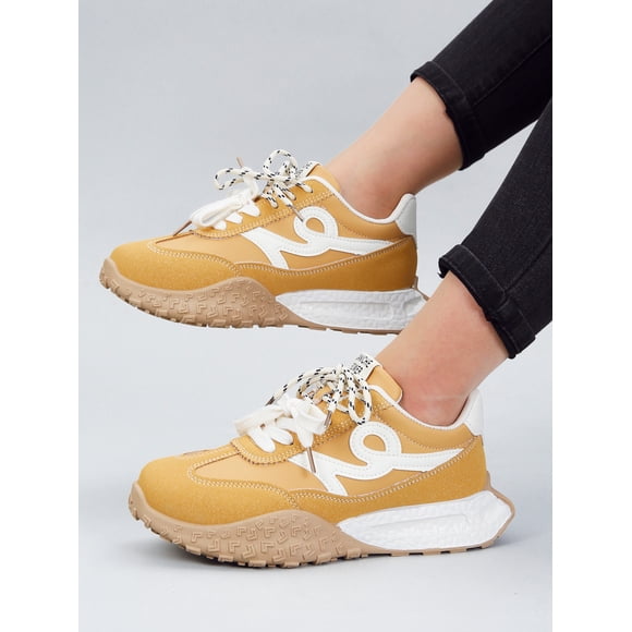 Tenis Mujer Plataforma Shendy Vendy Sneakers Antideslizante Estilo Casual