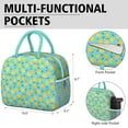 thumbnail image 5 of Lunch Bag Lunch Box for Women Reusable Insulated Lunch Bags,Water-Resistant Lemon Print Cooler Lunch Tote Bag, Large Capacity for Work Travel Picnic, 5 of 5