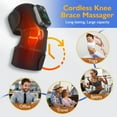 thumbnail image 3 of Hiroke Heated Knee Massager Rechargeable Heated Knee Brace, Leg Shoulder Pain Relief for Women Men, 3 of 6