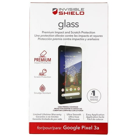 ZAGG Invisible Shield (Glass) Series Tempered Glass for Google Pixel 3a - Clear