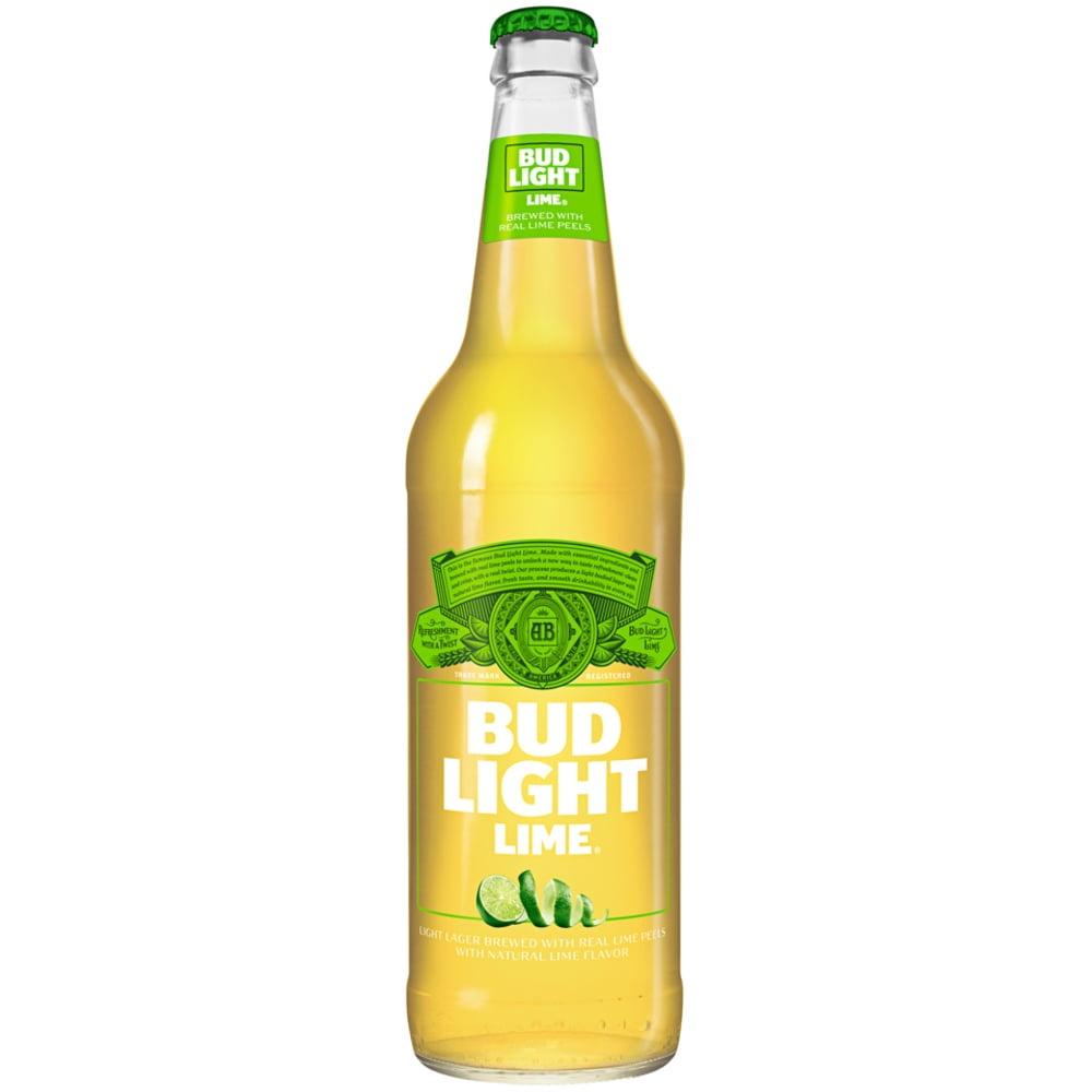 Bud Light Lime Beer, 22 fl. oz. Bottle, 4.2 ABV Walmart