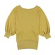 thumbnail image 2 of Free People - Blusa de sauce para mujer, color amarillo, pequeña Free People Pull-over, 2 of 2