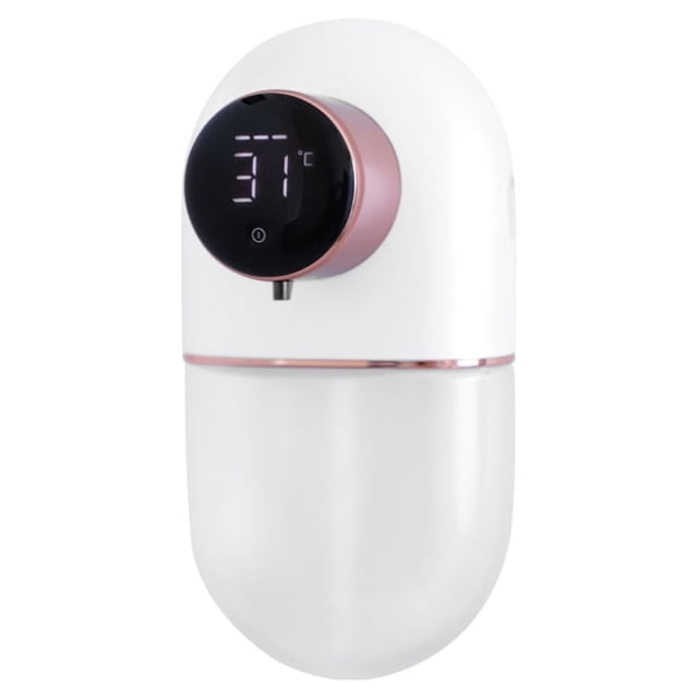 Toystoory Dispensador de jabón Carga USB de litio Lavar a máquina HandsEasy Instalación Accesorios de ducha ajustables Sensible al tacto Electrodomésticos Blanco Toystoory HA074198-01