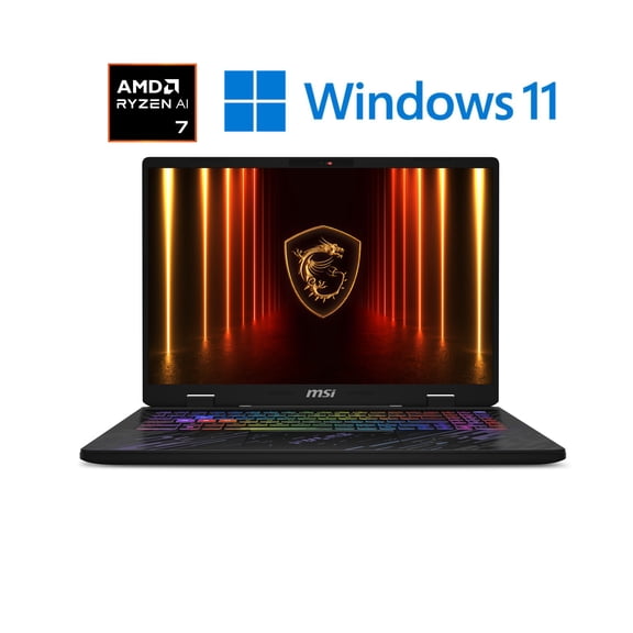 MSI Pulse A16 AI+ C3HWFKG-020CA 16" QHD+ 240Hz Gaming Laptop Ryzen AI 7 350 RTX 5060 32GB DDR5 1TB NVMe SSD Win11