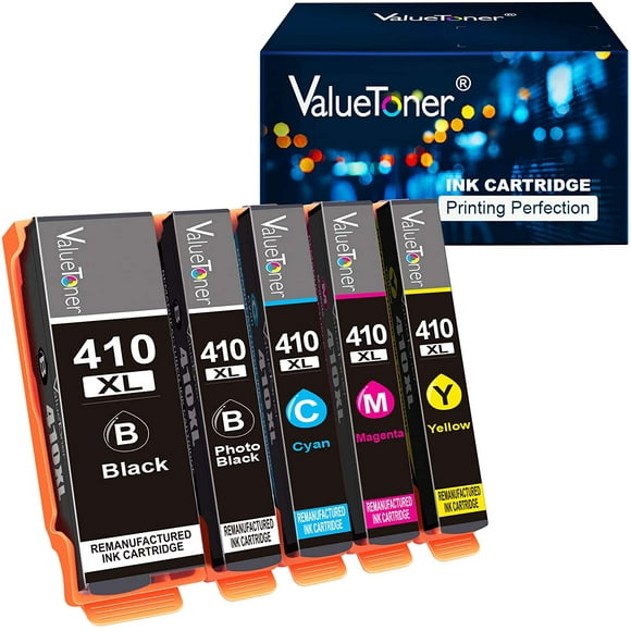 Valuetoner Remanufactured Ink Cartridge Replacement for Epson 410XL 410 XL T410XL High Yield to use with Expression