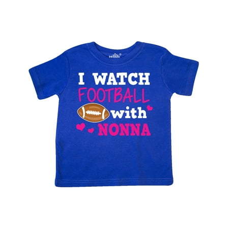 

Inktastic I Watch Football with My Nonna Gift Toddler Toddler Girl T-Shirt