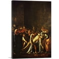 thumbnail image 1 of ARTCANVAS Resurrection of Lazarus 1609 Canvas Art Print by Caravaggio - Size: 18" x 12" (1.50" Deep), 1 of 9