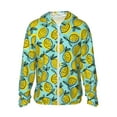 thumbnail image 2 of Lsque Lemon1 UPF 50+ Lightweight Sun Protection Men's Women's Long Sleeve Shirt, Hoodie Performance -Small, 2 of 9