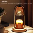 thumbnail image 4 of Lámpara Calentadora De Velas, Calentador Eléctrico De Lámpara De Vela Respetuoso Con El Medio Ambiente Con 2 Bombillas GU10 Para Dormitorio, 4 of 7