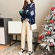 thumbnail image 2 of Suéter con estampado de árbol de Navidad para mujer, suéter de punto grueso con cuello redondo, Jersey cálido suave con estampado de árbol festivo, nuevo, 2 of 5