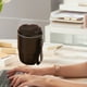 thumbnail image 5 of pstuiky Taza de acero inoxidable para enjuague bucal taza de acero inoxidable para leche taza de café ollas para dientes de acero inoxidable portátiles para la familia vasos para cepillos de dientes, 5 of 6
