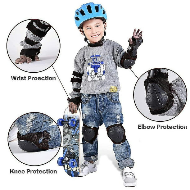 Rodilleras para ninos coderas protectores para patinaje ciclismo bicicleta patinaje sobre ruedas equipo de proteccion para ninos y ninas de 3 a 8 anos Walmart en linea