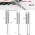thumbnail image 3 of 6 Pcs Diamond Coated Cylindrical Burr Chainsaw Sharpener Stone File 4/4.8/5.5mm, 3 of 5