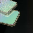 thumbnail image 6 of Compatible With iPhone 16e Transparent Colored Plating Case, Luxury Bling Glitter Protective Bumper Hard PC & TPU Shockproof Anti-fall Rugged Phone Cover Case for Women Girl,A, 6 of 6