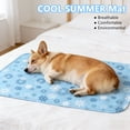 thumbnail image 4 of Dog Cooling Mat Pet Cooling Bed Mat for Dog Cat Snowflake Design Waterproof Summer Indoor Cooling Pad for Small Medium Large Dogs S (20×16"), 4 of 7