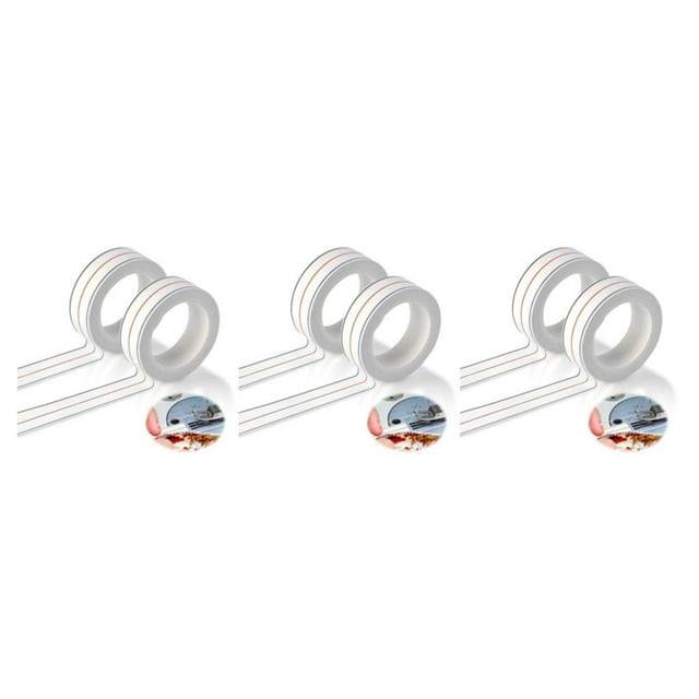 Youkk 2Roll Sewing Basting Tape For Sewing Convenient For Straight And Diagonal Seams Wide Applications 3Set