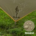 thumbnail image 4 of Lona FREE SOLDIER, impermeable, portátil, 300 x 320 cm, color verdoso, 4 of 6
