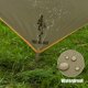 thumbnail image 4 of Lona FREE SOLDIER, impermeable, portátil, 300 x 320 cm, color verdoso, 4 of 6
