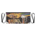 thumbnail image 7 of Yayeee Waist Apron with Pockets for Cooking Waterproof Half Server Aprons, Bright Skeleton, 7 of 7