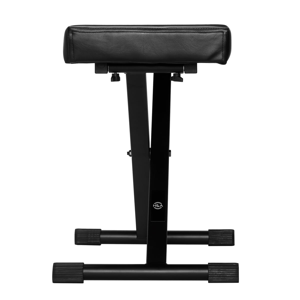 H&A X-Style Piano Bench, Large, Black