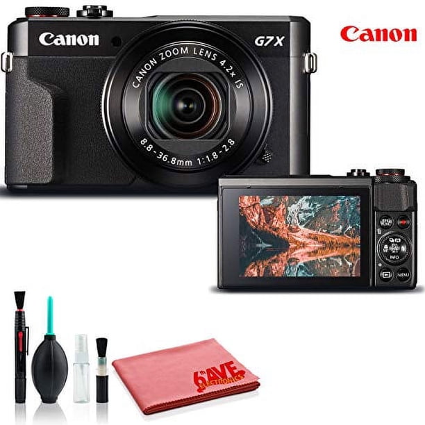 Canon G7X Mark II Kit | Camera drones for electronics retail