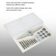 thumbnail image 1 of FLAMEEN Screw Tap, 31pcs Metal Metal Screw Tap Set With Metal For Watchmaking For Hand Tools For Jewelry Makers For Metal Material, 1 of 8