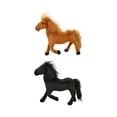 thumbnail image 1 of Pack of 2 Lovely Stuffed Animals Horse Soft Doll Cushion Pillow Animal Themed Parties Easter Gifts Home Living Room Decorative Ornament Plush Toys Zulema Muñeco de peluche, 1 of 8