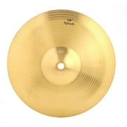 IRIN Durable Brass 10in Splash Cymbal Musical Instrument Accessory for Drum Set