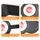thumbnail image 3 of Juego De Discos De Objetivo De Fútbol, ​​​​juego De Objetivos De Práctica Multifuncionales Con ángulo Y Altura Ajustables, 3 of 7