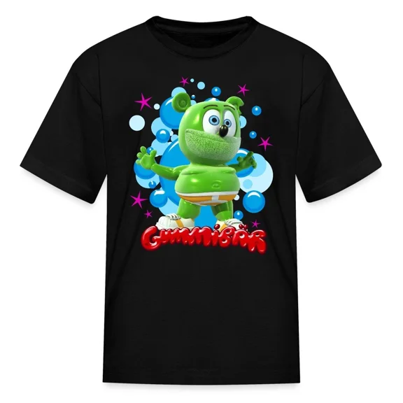 Gummibär Gummy Bear Song Retro Candy Dance Kid’s Unisex T-Shirt up to size 5XL