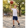 thumbnail image 4 of RBX Active Boys Short Sets Dryfit Short Sleeve Athletic Shirt and Gym Shorts 4 Piece Sets, 4 of 7