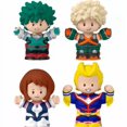 thumbnail image 7 of My Hero Academia Anime Series Special Edition Set: 4 Action Figures by Little People, 7 of 7