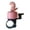 Pink, variant on Hyasfey Cartoon Dinosaur Bicycle Handlebar Bell Crisp Loud Sound Lightweight Universal MTB Road Mountain Bicycle Grip Handle Alarm Bell Bike Accessories