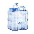 thumbnail image 2 of Contenant d'Eau Portable avec Poignée Étanche Pichet d'Eau Vide Stockage d'Eau pour 10L, 2 of 8