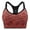 Watermelon Red, variant on Sports Bras for Women, Seamless Yoga Sports Tank Bra with Detachable Built in Pad