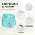 thumbnail image 6 of Fotbe Seashell And Starfish Womens High Waist Running Shorts Athletic Workout Quick Dry Shorts for Women with Pockets Gym Yoga Summer Shorts-X-Large, 6 of 9
