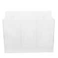 thumbnail image 2 of Mask Container Transparent Acrylic Wall Mount Design for Office Organization 1Set, 2 of 7