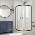 thumbnail image 5 of Dreamline DL-6702-22-09 Prime 36" Wide X 74 3/4" High Semi-Frameless Clear Glass Sliding, 5 of 11