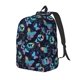 thumbnail image 1 of Easygdp Blue Butterfly Mochila de Lona Resistente para Laptop, Compatible con Laptops de 15 a 17 pulgadas, Ideal para Escuela, Trabajo y Viajes-Small, 1 of 5