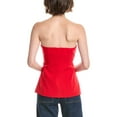 thumbnail image 2 of Endless Rose womens  Button Long Top, m, Red, 2 of 3